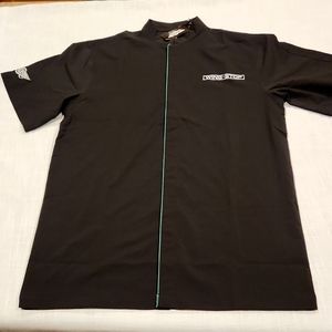 Wing Stop snap-up shirt